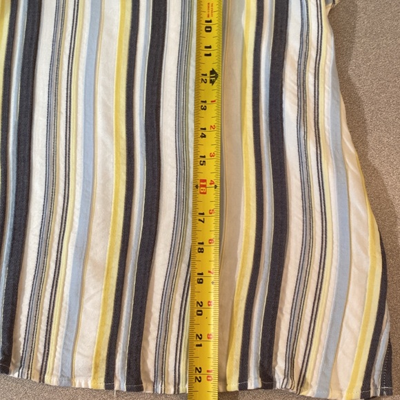 LOFT - women’s striped summer top. Size S petite - Picture 7 of 7